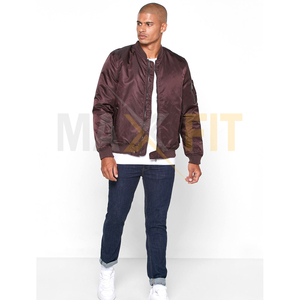 เสื้อแจ็คเก็ตบอมเบอร์สำหรับผู้ชายเสื้อแจ็คเก็ตบอมเบอร์แจ็คเก็ตลำลองดีไซน์2025 - Product Image 5