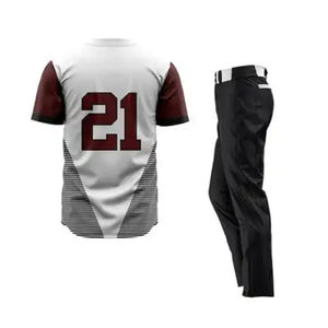 Uniforme de béisbol ligero para hombre con ajuste cómodo logotipo personalizado diseño transpirable mejor nuevo uniforme de béisbol - Product Image 2
