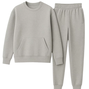 Vêtements d'entraînement de sport en gros, survêtements pour hommes sur mesure, en molleton de coton, tenue de jogging, ensemble de survêtement pour les sports de plein air - Product Image 1