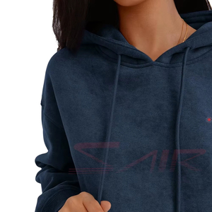 Sweat-shirts surdimensionnés pour adultes avec logo personnalisé, vêtements d'hiver, sweat-shirts surdimensionnés de couleur unie - Product Image 5