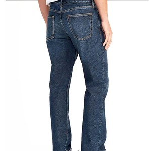 Jeans tendance pour hommes haute qualité 2025 Nouveau design Jeans en denim pour hommes Jeans droits décontractés 2025 Vente en gros de streetwear sur mesure - Product Image 6