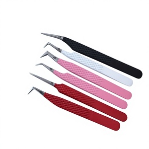 GETUP BROSONS IMPEX Nouvelle pince à épiler professionnelle en acier inoxydable de haute qualité, anti-magnétique, de 10 mm de long, avec revêtement en poudre argenté - Product Image 1