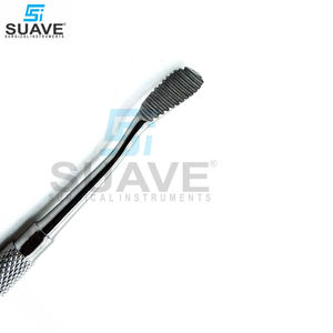 SUAVE SURGICAL INSTRUMENTS Juego de ortodoncia quirúrgica, limas óseas dentales de alta calidad, acero inoxidable #12, instrumentos de limas óseas - Product Image 3