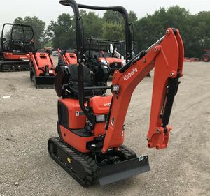 Miniexcavadora Compacta Kubota U10-5 con Giro Cero de Cola, Microexcavadora Diésel con Hidráulica Auxiliar - Product Image 6