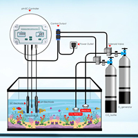 Compteur de température numérique PH EC avec moniteur en ligne Tuya App Monitoring and Dosing Tester Controller Pool Fishpond