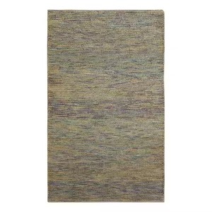 พรมถักแบบแบนนุ่มสบายเป็นมิตรกับสิ่งแวดล้อมสำหรับห้องนอนหอพักอพาร์ทเมนท์ขนาดเล็กสีสันสดใส - Product Image 1