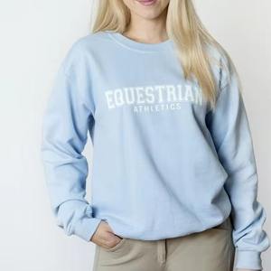 Service OEM Logo personnalisé à manches longues avec support ensemble de sweat-shirt femmes décontracté mode imprimé costume broderie décoration automne hiver - Product Image 3