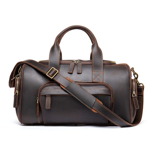 Sacs de voyage en cuir véritable entièrement personnalisés, nouvelle conception, vente en gros, sacs de voyage personnalisés durables - Product Image 1