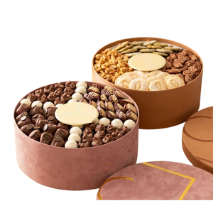 Desserts de table décoratifs islamiques, bol de serveur de chocolat, bonbons, qualité supérieure, bol à chocolat rond en métal argenté en vente - Product Image 5