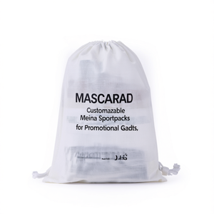 Borsa Personalizzabile in Poliestere e Cotone Meina Sportpacks per Gadget Promozionali - Product Image 2