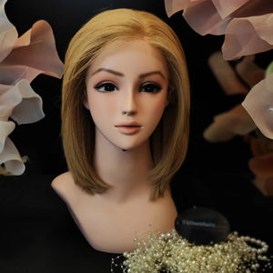 13x4 "vietnamien Remy 100% perruque frontale de cheveux humains avec base en dentelle HD transparente 120% densité longue longueur prix de gros - Product Image 1