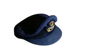 หมวก RAAF คุณภาพสูงของแท้สีน้ำเงินเข้มพร้อมหมวกราฟจากการทำผ้าพรีเมียม - Product Image 4