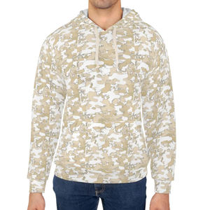 Custom Luxury Men's <b>Hoodies</b> Oversized Cotton Boxy Fit Camouflage Pullover Streetwear Heavyweight Camo <b>Hoodies</b> for Men - Product Image 1