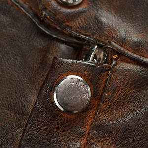 Veste en cuir de haute qualité, logo personnalisé, veste d'hiver, vêtements de mode, veste en cuir pour hommes - Product Image 4