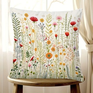 Pillow Covers Home Decor Luxury,Colorful <b>Flowers</b> Pillows Floral <b>Cushion</b> Pillowcase for Home Decorative Sofa <b>Cushions</b> Customized - Product Image 3