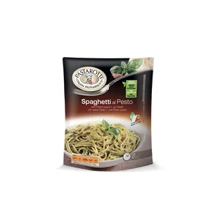 Made In Italy Premium Italian Quality Spaghetti With Green Pesto 175g Ready To Eat In 6 Minutes Fast Cooking