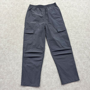 Vêtements d'extérieur pour hommes coupe-vent Cargo 2 pièces ensembles multi-poches vestes et pantalons baggy pour hommes Cargo ensemble homme pantalons costumes - Product Image 4