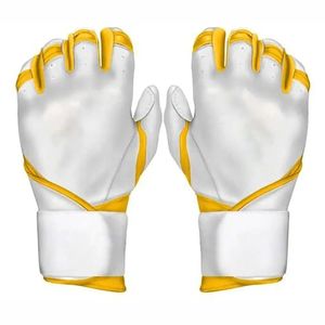 Gants de frappeur de baseball professionnels de haute qualité en cuir Logo personnalisé Couleurs personnalisables Tailles Durable Confortable Service OEM - Product Image 6