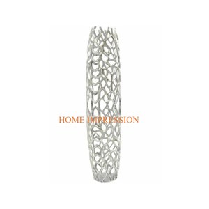 Floreros de aluminio de color dorado de la mejor calidad, decoración de mesa clásica, floreros de lujo hechos a mano a un precio razonable - Product Image 3