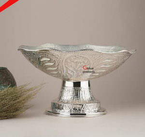 Tazón de servir de acero inoxidable con acabado plateado, el más vendido, para hoteles, restaurantes y bares - Product Image 4