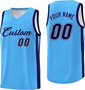 Ensemble de maillot de basket-ball réversible personnalisé respirant et imprimé pour votre propre équipe homme vêtements pour vêtements de basket-ball - Product Image 5