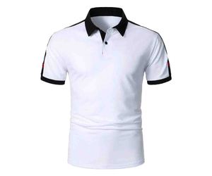 Chemise Homme Haut de Gamme Personnalisée en Coton Jersey Doux à Manches Courtes avec Boutons, Broderie et Imprimé Uni, Respirante et Anti-Boulochage - Product Image 2