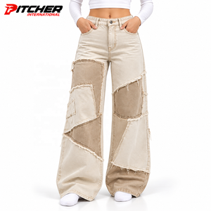 Fabricante de Jeans de Mezclilla para Mujer de Marca Privada, Mezclilla de Algodón para Mayoristas, Producción de Fábrica de Jeans Personalizados - Product Image 1