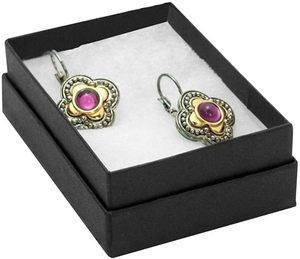 Caja de almacenamiento de joyas, relojes y otros regalos hecha de cartón de papel de alta calidad con color y tamaño personalizados a granel - Product Image 3