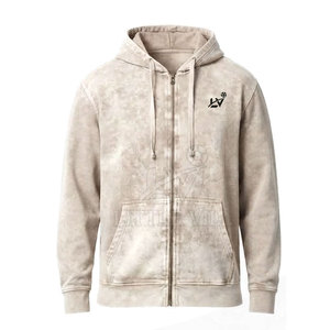 Sudadera con Capucha para Hombre, Estilo Acid Wash, con Cordón Ajustable, Manga Larga, Corte Regular, Cómoda, Informal, 100% Algodón, para Invierno - Product Image 4