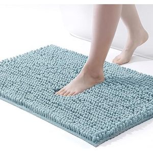 Tappeto da bagno di lusso 32x20 tappetino antiscivolo Super assorbente in bambù impermeabile tappetino da bagno per il pavimento e la vasca da bagno - Product Image 2