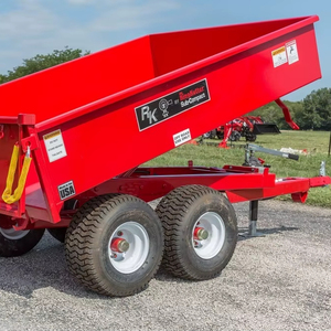 16,000 Lbs (8 Tons) Farm Dump <b>Trailers</b>-Multifunctional 3-Year Warranty for Sale - Product Image 1