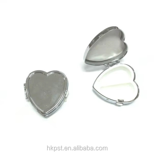 Fashion Metal Heart Pillbox for Promotional & Business Gifts