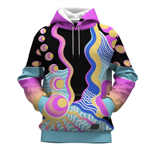 Sweats à capuche unisexes en polyester 100% pour l'hiver, sublimation, pour adultes, pull-over, impression personnalisée, logo sur le devant, sweats à capuche pour hommes et femmes - Product Image 4