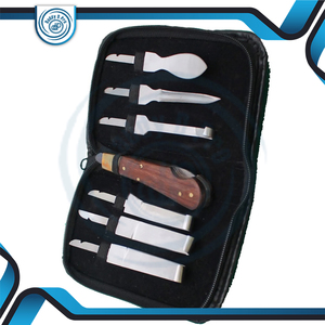 Kit de Herramientas Profesionales para el Cuidado de Pezuñas de Caballos, Juego de Herramientas de Acero Inoxidable para Recortar Pezuñas con Estuche de Transporte, Certificación CE ISO DDP - Product Image 5