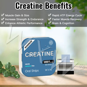 OEM Customized <b>Creatine</b> Energy Oral Strip Boost High Efficiency Oral Dissolving Film for Enhanced Performance and Recovery - Product Image 3