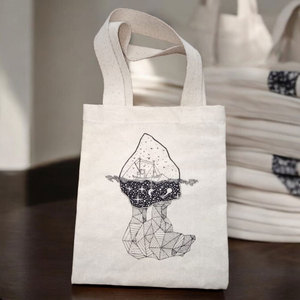 Bolsa de algodón ecológico con logotipo personalizado, bolsas de compras de alta resistencia, Compra ahora de India, compra de regalo - Product Image 3