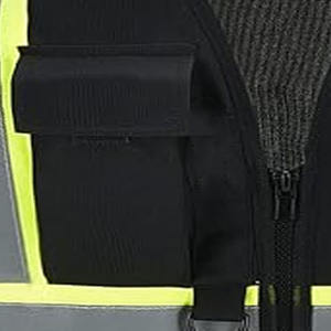 เสื้อกั๊กนิรภัยมีกระเป๋าเสื้อกั๊กนิรภัยสำหรับผู้ชายและผู้หญิงเสื้อกั๊กสะท้อนแสงมองเห็นได้ชัดแบบยูนิเซ็กส์ S-5XL - Product Image 3