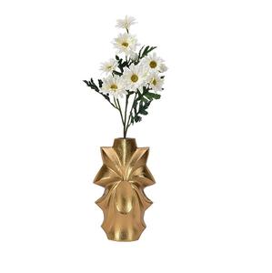 Durable Premium Copper Finished Metal Flower Vase for Decorating Homes Offices or Events with Stunning Floral Accents - Product Image 6