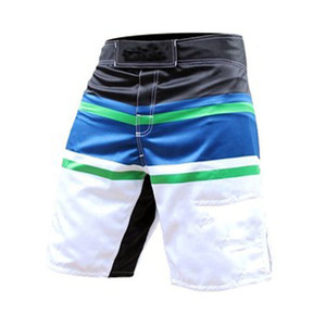 Shorts de MMA à cordon de serrage en polyester 100% sublimé élastique de qualité supérieure, 160g, personnalisables, pour la boxe, le BJJ, les arts martiaux, pour hommes et femmes, OEM - Product Image 2