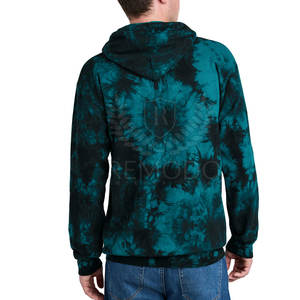 Surdimensionné Léger Hommes Tie Dye Hoodies Confortable Casual Wear Hommes Tie Dye Hoodies - Product Image 4