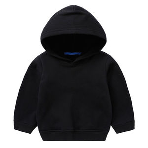 เสื้อฮู้ดสำหรับเด็กเสื้อมีฮู้ดโอเวอร์ไซส์เสื้อสวมหัวสำหรับเด็กวัยรุ่นสีพื้นเรียบเรียบๆออกแบบโลโก้ได้ตามต้องการ - Product Image 6