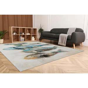 Alfombra con Estampado de Peces, Alfombras Modernas con Diseño de Animales para Decoración del Hogar, Alfombra Delgada No Tejida - Product Image 4