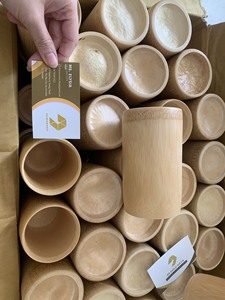 Natural Bamboo Coffee <b>Cup</b> Eco Friendly <b>Reusable</b> Drinking <b>Cup</b> Handmade Vietnam Supplier - Product Image 6
