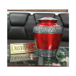 Fournisseur de design moderne de qualité standard dernière arrivée urne de crémation en aluminium pour adultes pour garder les cendres commémoratives au prix de gros - Product Image 1