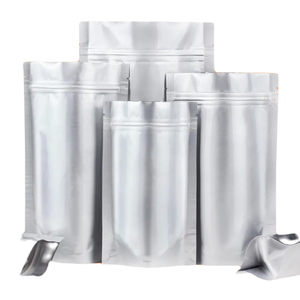 Bolsas de plástico compensadas con ventana de cremallera Mylar a prueba de humedad PE con logotipo personalizado del fabricante verificado para exposiciones de alimentos de supermercado - Product Image 2