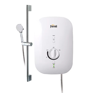 Ferroli DIVO White Waterproof Instant Electric <b>Tankless</b> <b>Water</b> <b>Heater</b> Wall Mounted Bath Shower New Household Appliance Vietnam - Product Image 1