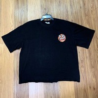 T-shirt unisexe classique à coupe régulière en coton éponge 100 %, col rond, manches courtes, motif uni, impression personnalisée pour le quotidien