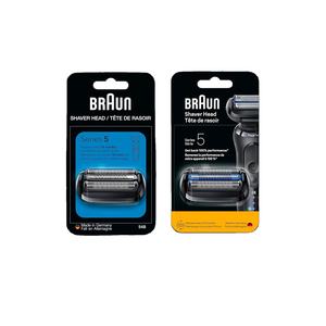Cabezal de repuesto para afeitadora eléctrica Braun Serie 5, fija fácilmente el cabezal de afeitadora para un afeitado tan eficiente como el de un día. - Product Image 1