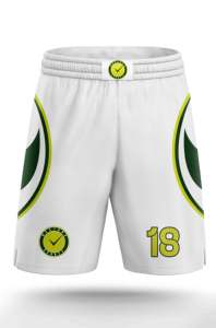 Shorts de basket décontractés pour hommes, en maille respirante, imperméables, séchage rapide, légers, taille élastique, pour entraînement et course à pied - Product Image 2