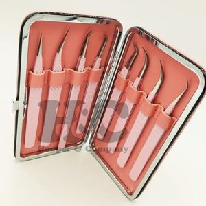 Pince à épiler rose pour bébé Extension de cils à pointe en fibre Pince à épiler rose clair en vison durable en acier inoxydable à prise solide Logo personnalisé - Product Image 5